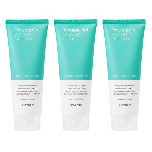 Trouble Out Wonder Cleanser | 痘痘洗臉乳 (3件裝)